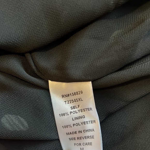 White birch black and white polka dot tank top with lace - Picture 7 of 7